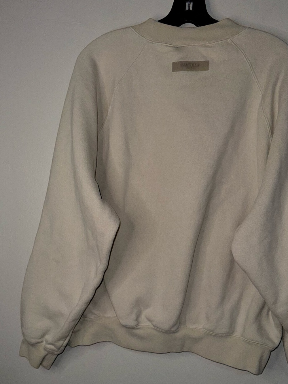 Fear of God 1977 Crewneck Sweatshirt - Cream with Black Graphic - Picture 11 of 12